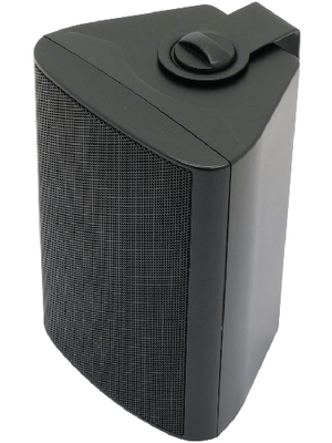 Visaton - WB 10 BLACK 100V 8 OHM - 2-way compact speaker 8 Ohm 60 W, WB 10 BLACK 100V 8 OHM, Visaton
