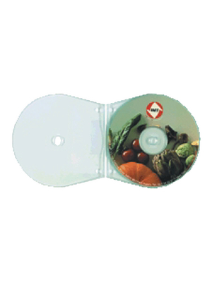 Maxxtro - 30206 - CD plastic sleeves with binder punching 10Stk.,transparent, 30206, Maxxtro