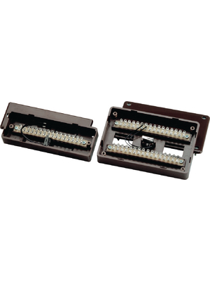Abus - VT4100B - Tag block surface mounted 32-pin VdS-C brown, VT4100B, Abus