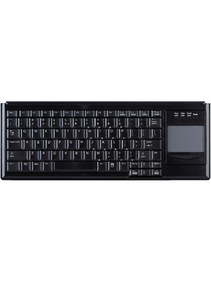 Active Key - AK-4400-GP-B/US - Keyboard with touchpad US PS/2 black, AK-4400-GP-B/US, Active Key