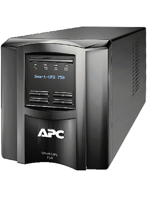 APC - SMT750I - Smart-UPS, 750 VA, LCD, 500 W, 230 VAC, SMT750I, APC