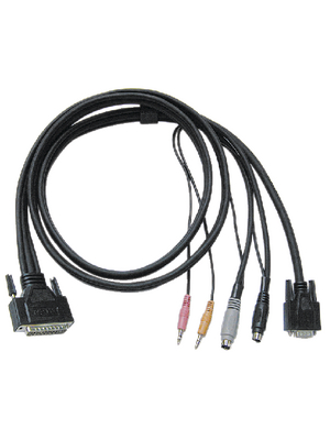 Aten - 2L-1701P - KVM special combination cable, VGA/PS/2/Audio, 2L-1701P, Aten