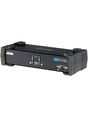 Aten - CS1762A - KVM switch 2-port DVI-I USB 2.0, CS1762A, Aten