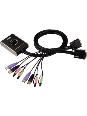 Aten - CS682 - Easy KVM Switch DVI 2-port DVI-D USB 2.0, CS682, Aten