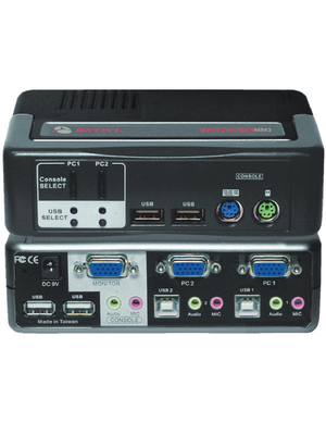 Avocent - 2SVPUA10-202 - SwitchView MM1 2-port VGA USB / PS/2, 2SVPUA10-202, Avocent
