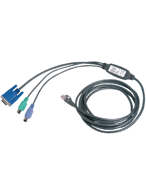 Avocent - PS2IAC-7 - KVM adapter cable VGA/PS/2 -> RJ45, PS2IAC-7, Avocent