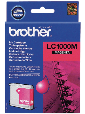 Brother - LC-1000M - Ink LC-1000M magenta, LC-1000M, Brother