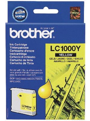 Brother - LC-1000Y - Ink LC-1000Y yellow, LC-1000Y, Brother