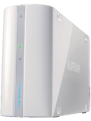 Buffalo Technology - LS-WSX1.0TLR1WHE - LinkStation Mini White, 2x 500 GB, LS-WSX1.0TLR1WHE, Buffalo Technology