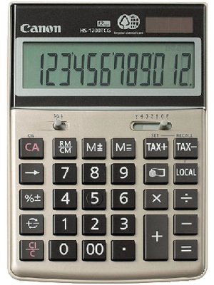 Canon Inc - HS-1200TCG - Desktop calculator, HS-1200TCG, Canon Inc
