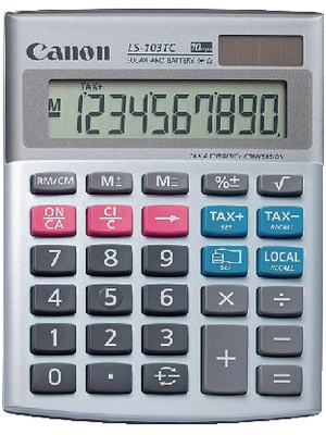 Canon Inc - LS-103TC - Desktop calculator, LS-103TC, Canon Inc