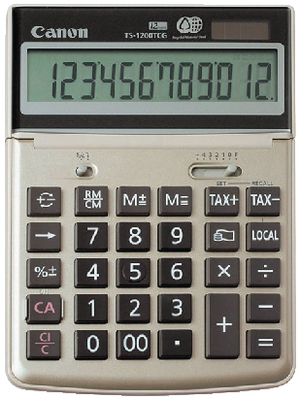 Canon Inc - TS-1200TCG - Desktop calculator, TS-1200TCG, Canon Inc
