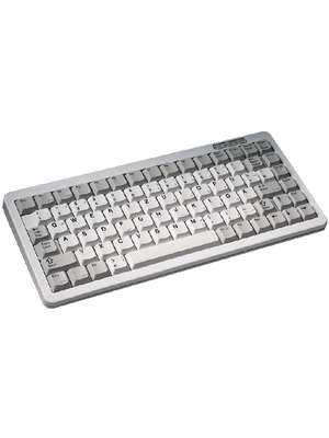Cherry - G84-4100LPAUS-0 - Compact keyboard US PS/2 grey, G84-4100LPAUS-0, Cherry