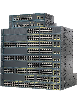 Cisco - WS-C2960-24PC-L - Switch 24x 10/100 PoE, 2x 1000 2x SFP 19", WS-C2960-24PC-L, Cisco