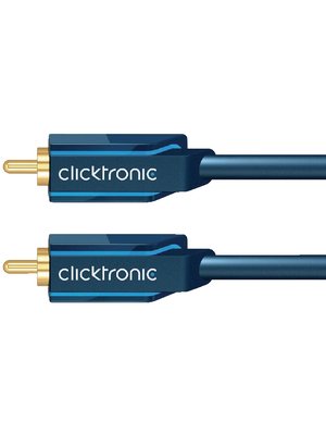 Clicktronic - 70410 - Composite cable 1.00 m blue-grey, 70410, Clicktronic