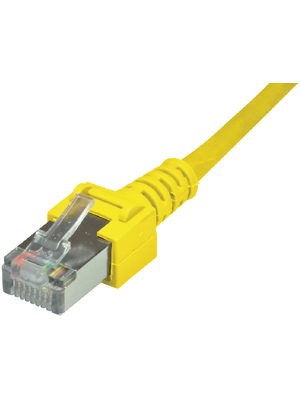 Daetwyler Cables - 652108 - Patch cable CAT5 S/UTP 1.00 m yellow, 652108, D?twyler Cables
