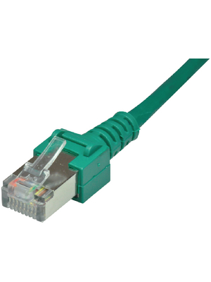 Daetwyler Cables - 652058 - Patch cable CAT5 S/UTP 1.00 m green, 652058, D?twyler Cables