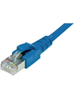 Daetwyler Cables - 653716 - Patch cable CAT6A ISO/IEC S/FTP 5.00 m blue, 653716, D?twyler Cables