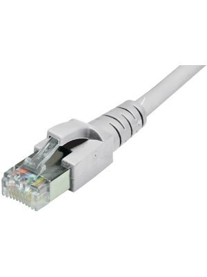 Daetwyler Cables - 653508 - Patch cable CAT6A ISO/IEC S/FTP 1.00 m grey, 653508, D?twyler Cables
