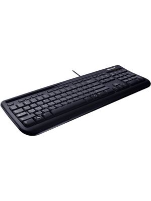 Microsoft SW - 7YH-00012 - Wired Keyboard 400 for Business SE / NO / FI / DK USB black, 7YH-00012, Microsoft SW