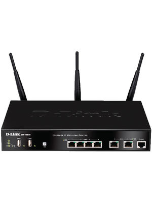 D-Link - DSR-1000N - WLAN Router 802.11n/a/g/b 300Mbps, DSR-1000N, D-Link