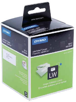Dymo - S0722400 - LW address labels, large, S0722400, Dymo