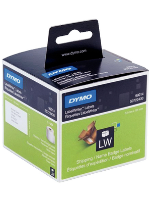 Dymo - S0722430 - LW shipping/name badge labels, S0722430, Dymo