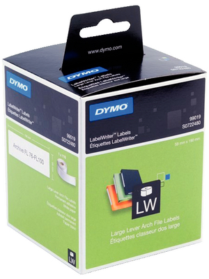 Dymo - S0722480 - LW folder labels, wide, S0722480, Dymo