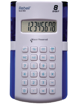  - ECO610 - Rebell Green line pocket calculator, ECO610