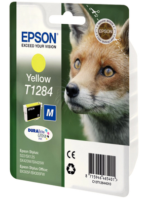Epson - C13T128440 - Ink T1284 yellow, C13T128440, Epson