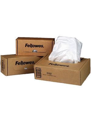 Fellowes - 36054 - Shredder waste bags, up to 98 litre capacity, 36054, Fellowes
