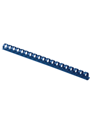 Fellowes - 5330902 - Plastic binding combs, round blue 25 units, 5330902, Fellowes