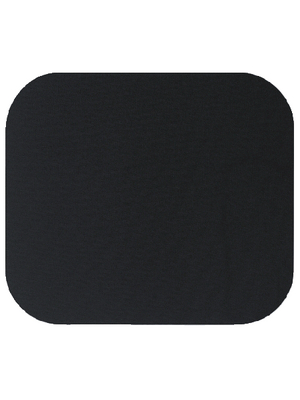Fellowes - 58024 - Rubberised mouse pad black, 58024, Fellowes