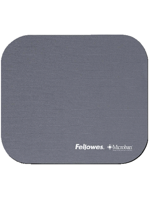 Fellowes - 5934005 - Mouse pad with Microban silver, 5934005, Fellowes