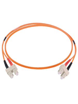 FibreFab - SCSC50DOR3 - FO cable 50/125um OM2 SC/SC 3.00 m orange, SCSC50DOR3, FibreFab