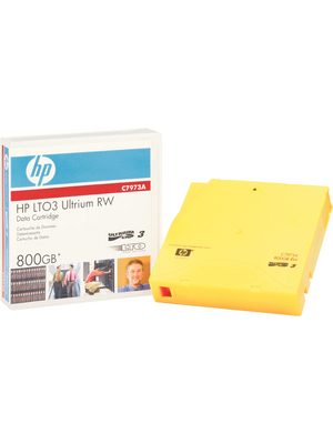 Hewlett Packard - C7973A - LTO/Ultrium 3 tape 400 GB / 800 GB, C7973A, Hewlett Packard