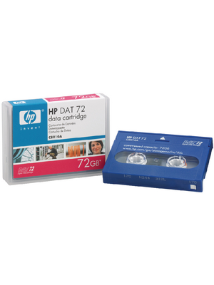 Hewlett Packard - C8010A - DAT tape 4 mm, DAT 72 36 GB / 72 GB, C8010A, Hewlett Packard