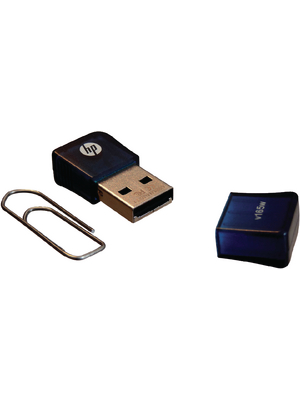 Hewlett Packard (DAT) - FDU16GBHPV165W-EF - USB Stick HP v165W USB flash drive 16 GB blue, FDU16GBHPV165W-EF, Hewlett Packard (DAT)