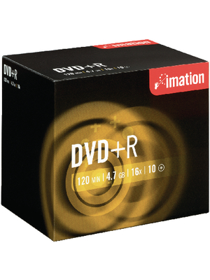 Imation - 21746 - DVD+R 4.7 GB 10x Jewel Case, 21746, Imation