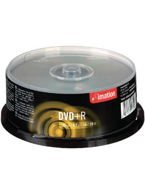 Imation - 21749 - DVD+R 4.7 GB Spindle of 25, 21749, Imation