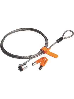 Kensington - K64186FL - MicroSaver alike keyed 4.5-mm steel cable, pack of 25., K64186FL, Kensington
