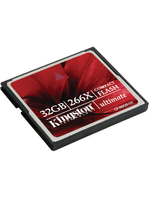 Kingston Shop - CF/32GB-U2 - CF card Ultimate 266x 32 GB, CF/32GB-U2, Kingston Shop