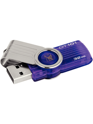 Kingston Shop - DT101G2/32GB - USB Stick DataTraveler 101 G2 32 GB violet, DT101G2/32GB, Kingston Shop