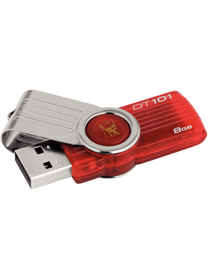 Kingston Shop - DT101G2/8GB - USB Stick DataTraveler 101 G2 8 GB red, DT101G2/8GB, Kingston Shop