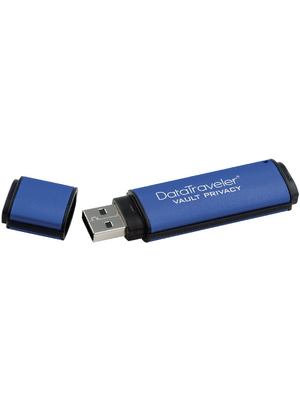 Kingston Shop - DTVP/8GB - USB Stick DataTraveler Vault, Privacy Edition 8 GB, DTVP/8GB, Kingston Shop