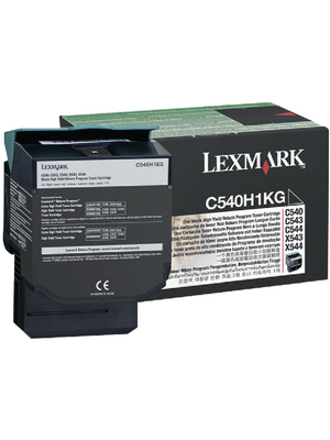 Lexmark - C540H1KG - Toner black, C540H1KG, Lexmark