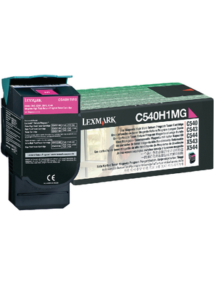 Lexmark - C540H1MG - Toner magenta, C540H1MG, Lexmark