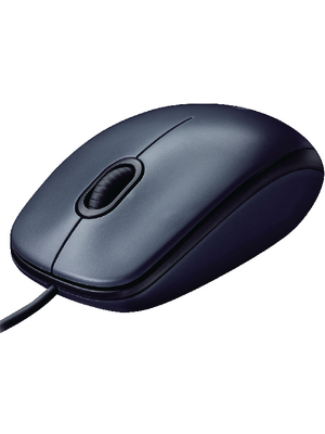 Logitech - 910-001604 - Corded Mouse M100 USB, 910-001604, Logitech