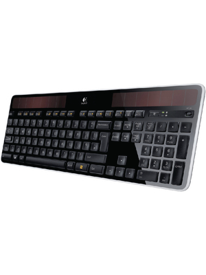 Logitech - 920-002925 - Wireless Solar Keyboard K750 SE / FI USB black, 920-002925, Logitech
