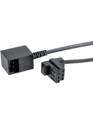 Maxxtro - BB-1389-10 - Telephone cable 10.0 m black, BB-1389-10, Maxxtro